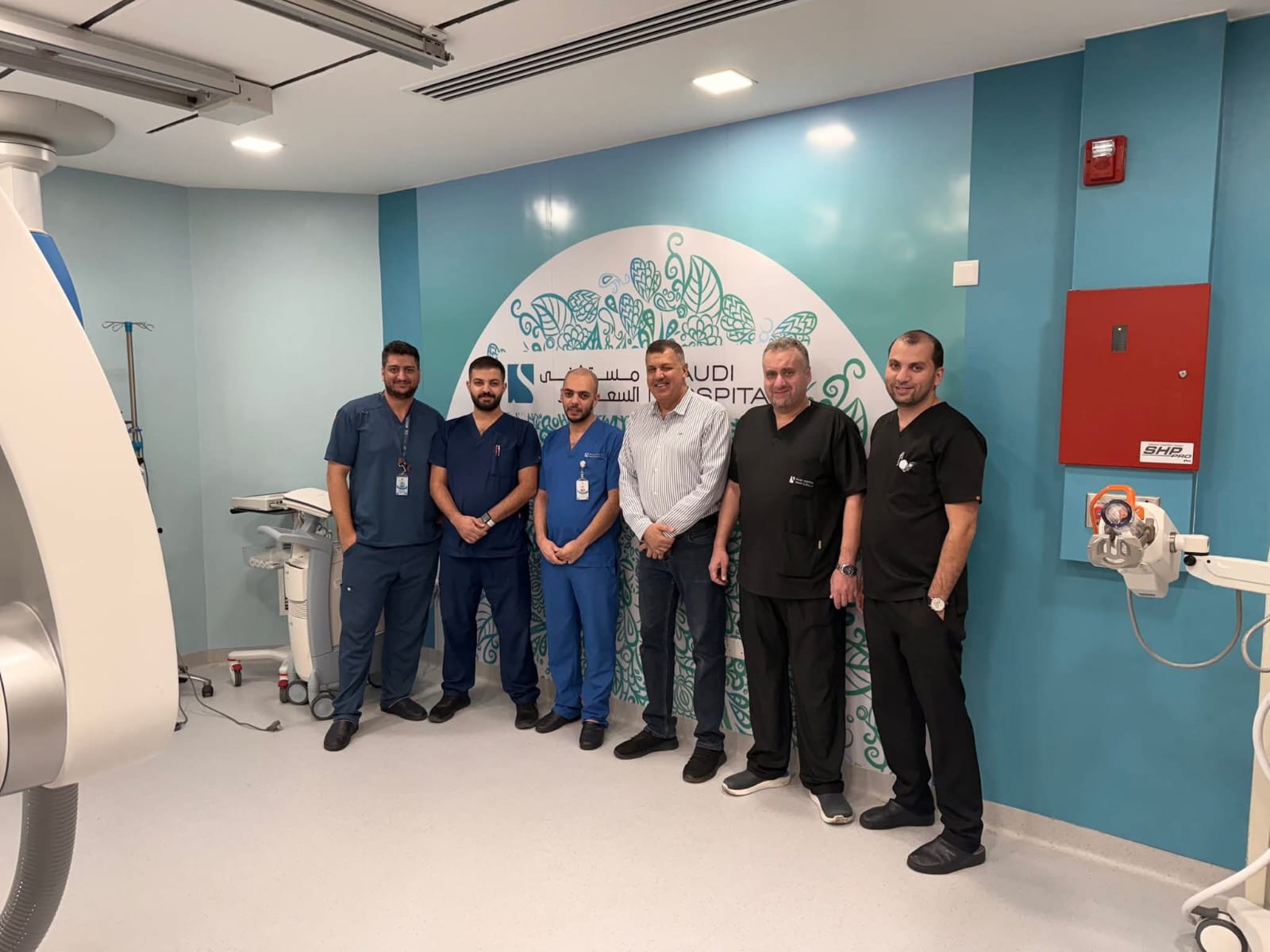 نجاح جديد في قسطرة شرايين الدماغ بمستشفى السعودي